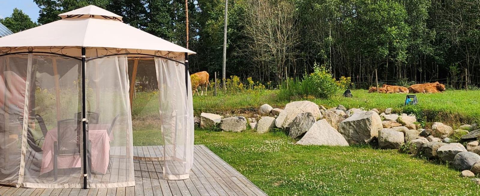 Villa I Naturen Med Spa Onnestad Exteriör bild