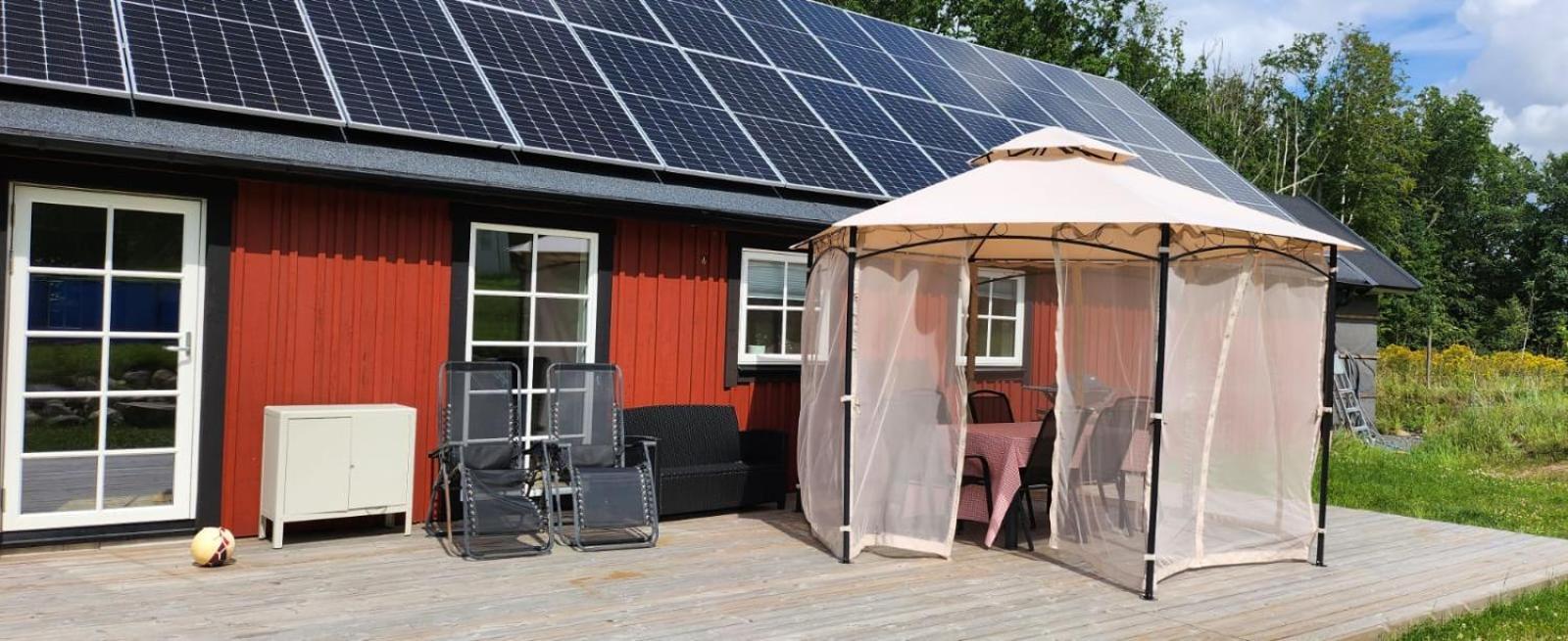 Villa I Naturen Med Spa Onnestad Exteriör bild